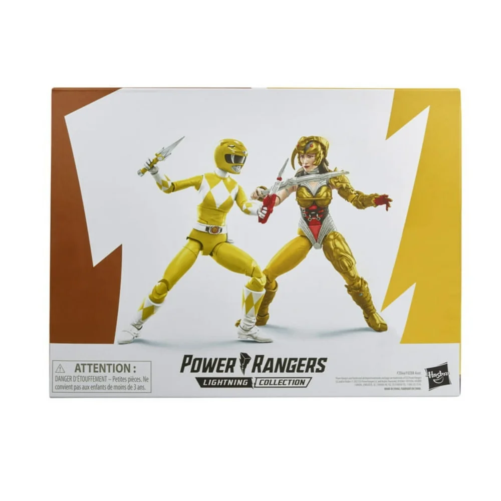 Power Rangers Lightning Collection Mighty Morphin Yellow Ranger vs Scorpina Set - Picture 9 of 9